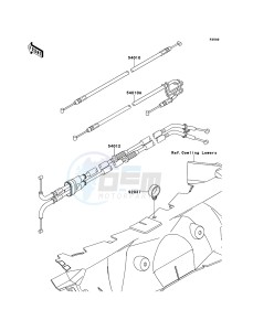 ZZR1400_ABS ZX1400FEFB FR GB XX (EU ME A(FRICA) drawing Cables