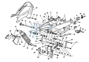 CANYON 500 drawing SWINGARM