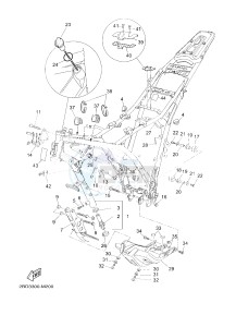 XT660Z TENERE (2BD7 2BD7 2BD7) drawing FRAME