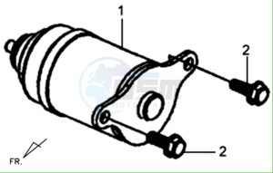 MIO 100 L6 drawing STARTER /  STARTER CLUTCH