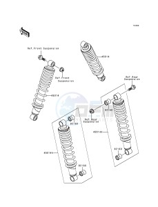 KLF 220 A [BAYOU 220] (A5-A9) [BAYOU 220] drawing SHOCK ABSORBER-- S- -