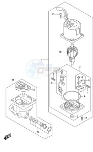 DF 150 drawing PTT Motor