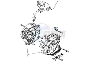 SENDA SM EURO2 - 125 cc drawing CRANKCASE