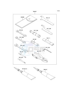 VN 900 B [VULCAN 900 CLASSIC] (6F-9F) B7F drawing OWNERS TOOLS