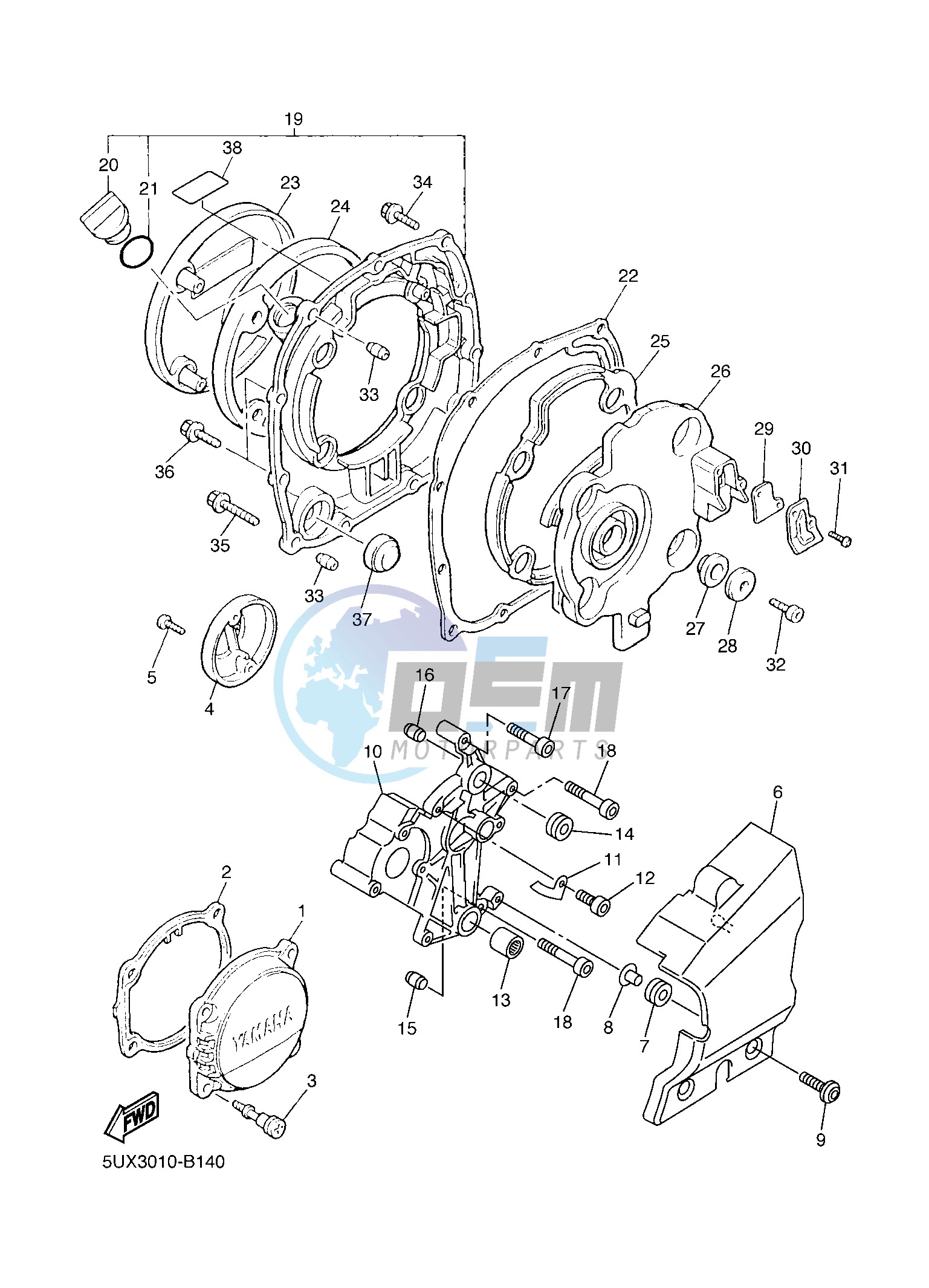 CRANKCASE COVER 1