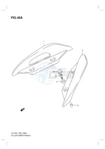 UH125 BURGMAN EU drawing PILLION RIDER HANDLE (MODEL EXECUTIVE P19)