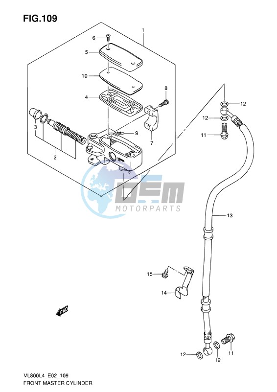 FRONT MASTER CYLINDER