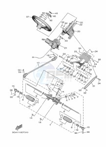 YXF850E YXF85WPBL (BAR7) drawing STEERING