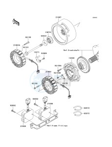 VN 1500 T [VULCAN 1500 CLASSIC] (6F) T6F drawing GENERATOR