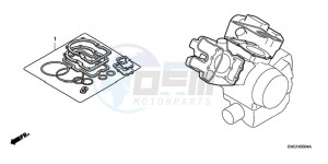 XL700V9 UK - (E / MKH SPC) drawing GASKET KIT A