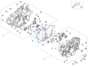 RS 125 RS REPLICA 4T E4 ABS (APAC) drawing Crankcases I