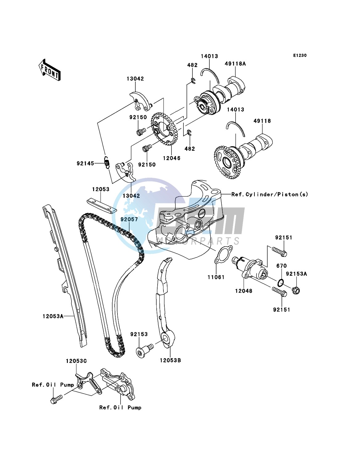 Camshaft(s)/Tensioner