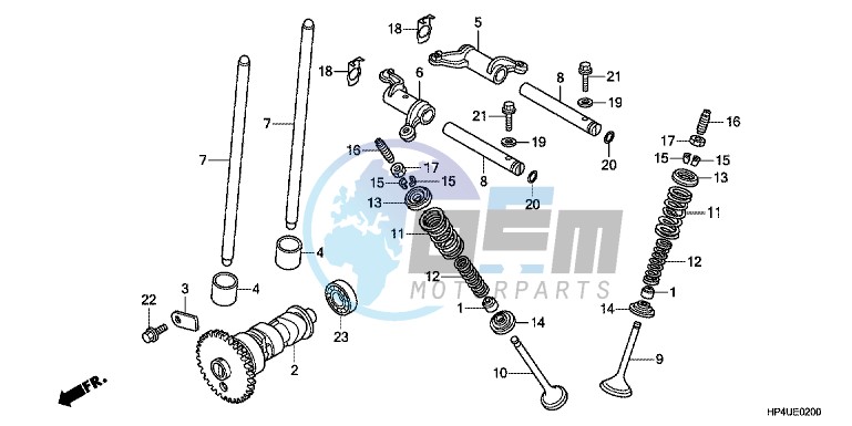 CAMSHAFT/ VALVE