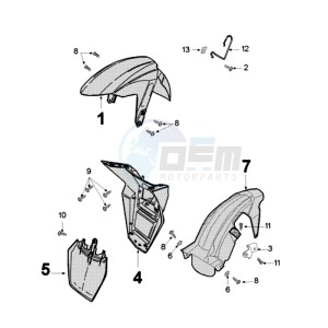 FIGHT 3 4T DARKSIDE E drawing FENDERS