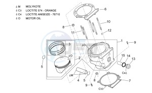 Pegaso 650 Carb drawing Cylinder