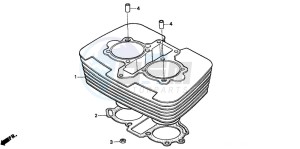 CMX250C REBEL drawing CYLINDER