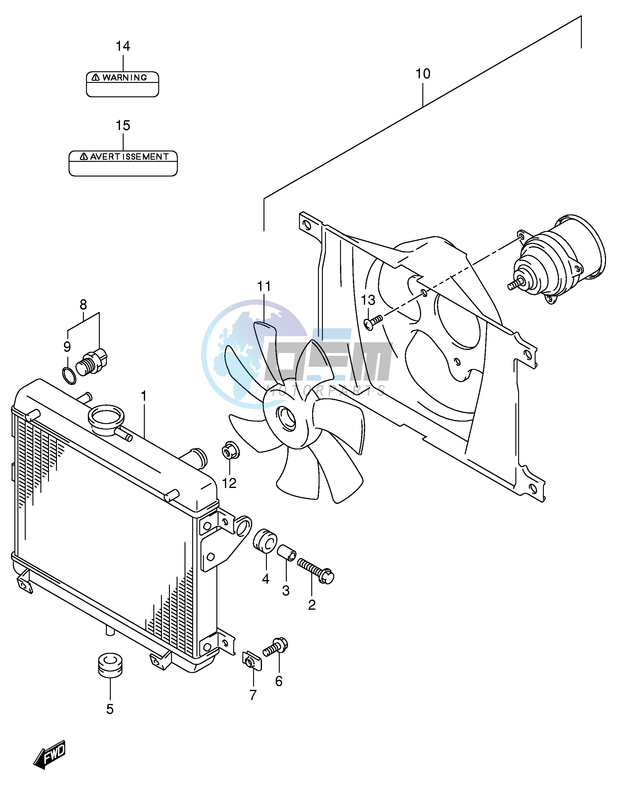 RADIATOR (MODEL K1)