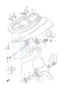 DF 30 drawing Gear Case