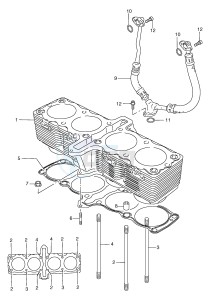 GSF1200 (E2) Bandit drawing CYLINDER