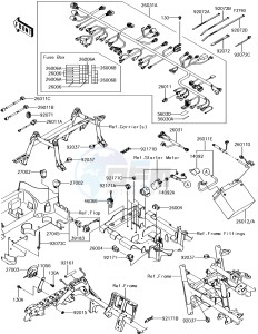 BRUTE FORCE 750 4x4i EPS KVF750GGF EU drawing Chassis Electrical Equipment