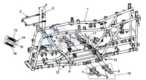 QUADRAIDER 600 drawing FRAME