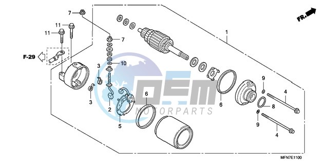 STARTING MOTOR