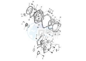 FZR 1000 drawing CRANKCASE COVER