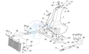 RSV 1000 Tuono drawing Oil tank