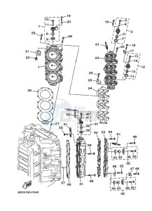 Z250F drawing CYLINDER--CRANKCASE-2