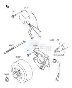 RM60 (E28) drawing GENERATOR