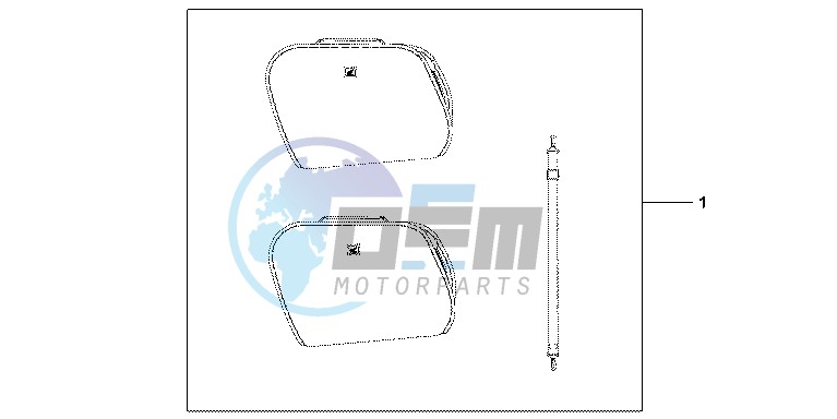 PANNIER INNER BAG SET