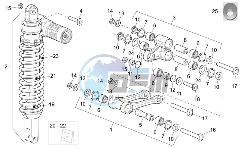 Rear Shock absorber