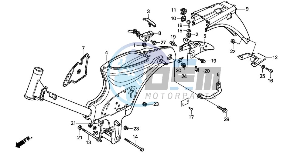 FRAME BODY (C50SP/C50ST)