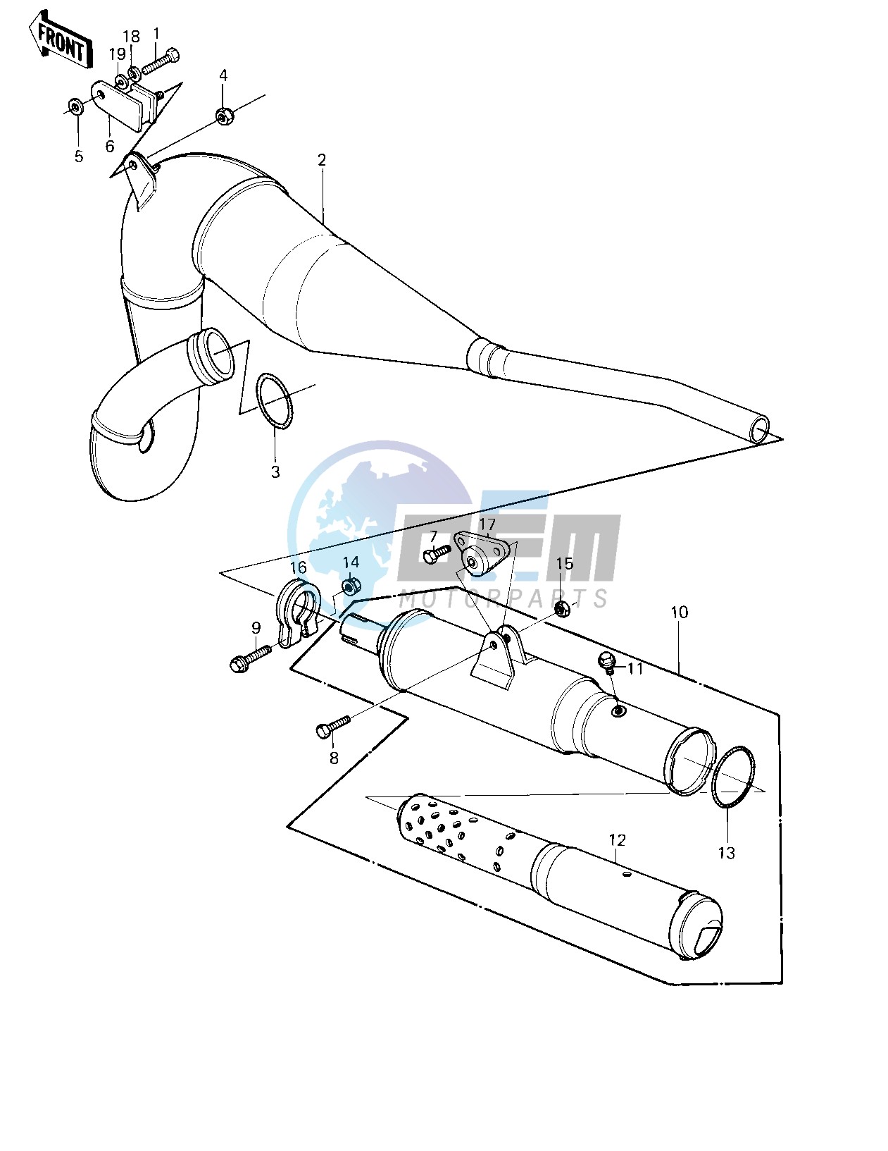 MUFFLER -- 80 A1- -