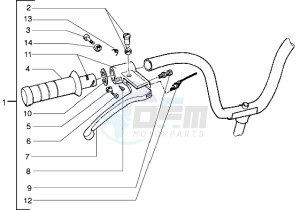 free 100 drawing Handlebars component parts