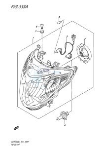 GSR750Z ABS EU drawing HEADLAMP