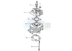 BW'S NEXT GENERATION CAT. 50 drawing CYLINDER HEAD