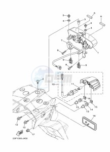 XT1200Z XT1200Z SUPER TENERE ABS (BP87) drawing TAILLIGHT