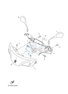 XC125E VITY (4P7A) drawing COWLING 1