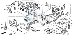 CBF600NA9 Europe Direct - (ED / ABS) drawing WIRE HARNESS