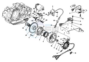 CANYON 500 drawing FLYWHEEL MAGNETO