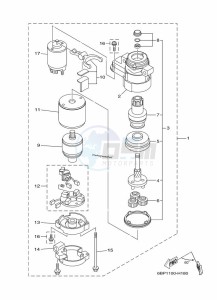 F25DEL drawing STARTING-MOTOR