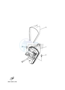 XP500A T-MAX 530 (59CE) drawing TAILLIGHT