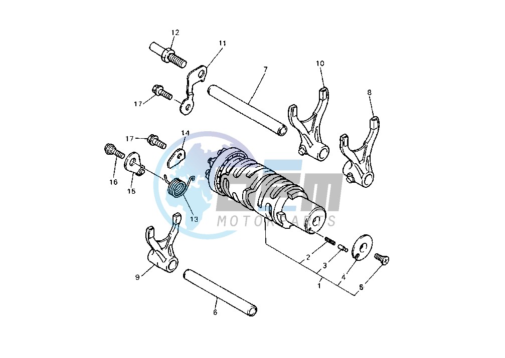 SHIFT CAM-FORK