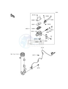 VULCAN_S_ABS EN650BFF XX (EU ME A(FRICA) drawing Front Master Cylinder