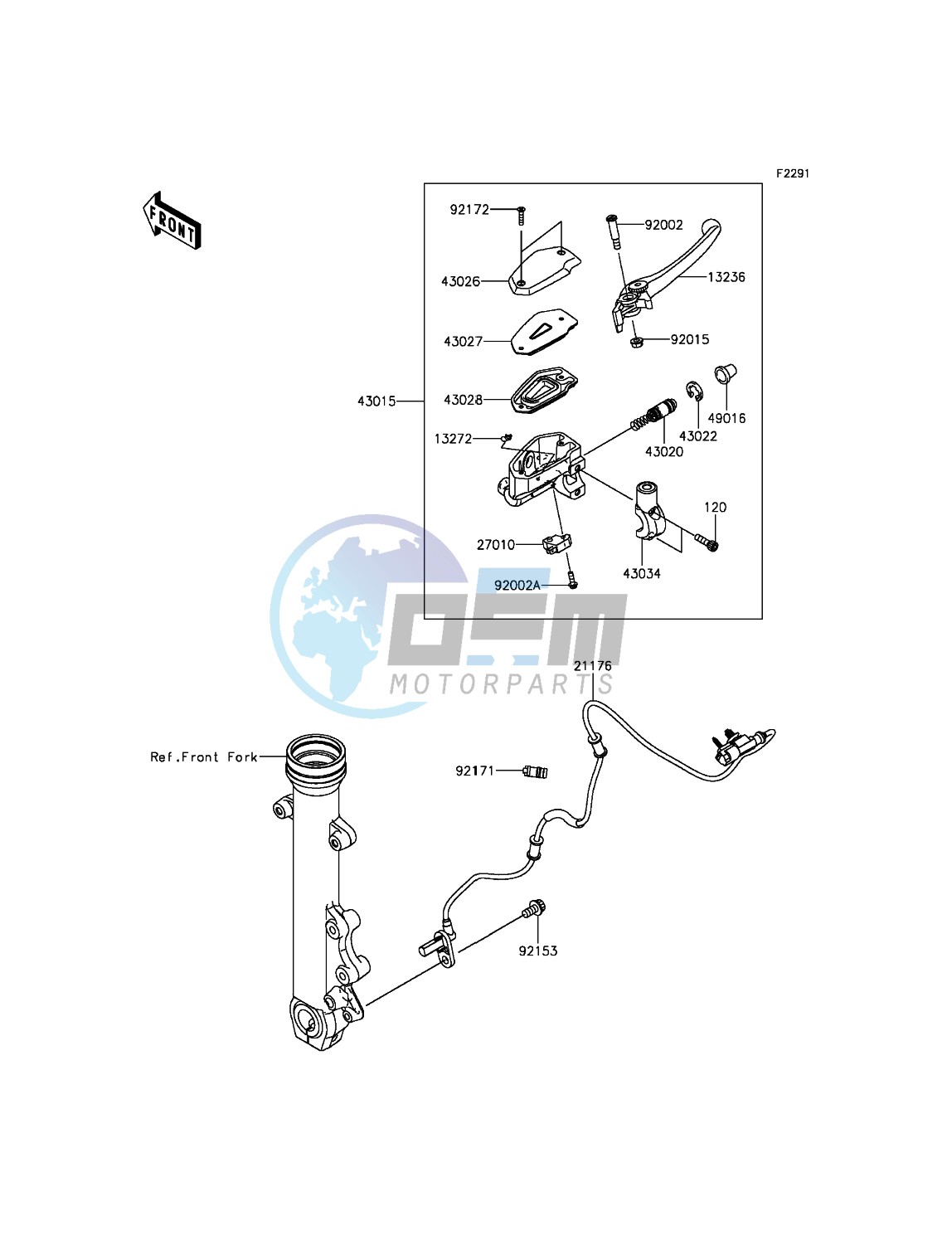 Front Master Cylinder