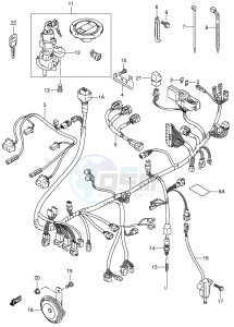 SV1000 (E2) drawing WIRING HARNESS (SV1000S S1 S2)