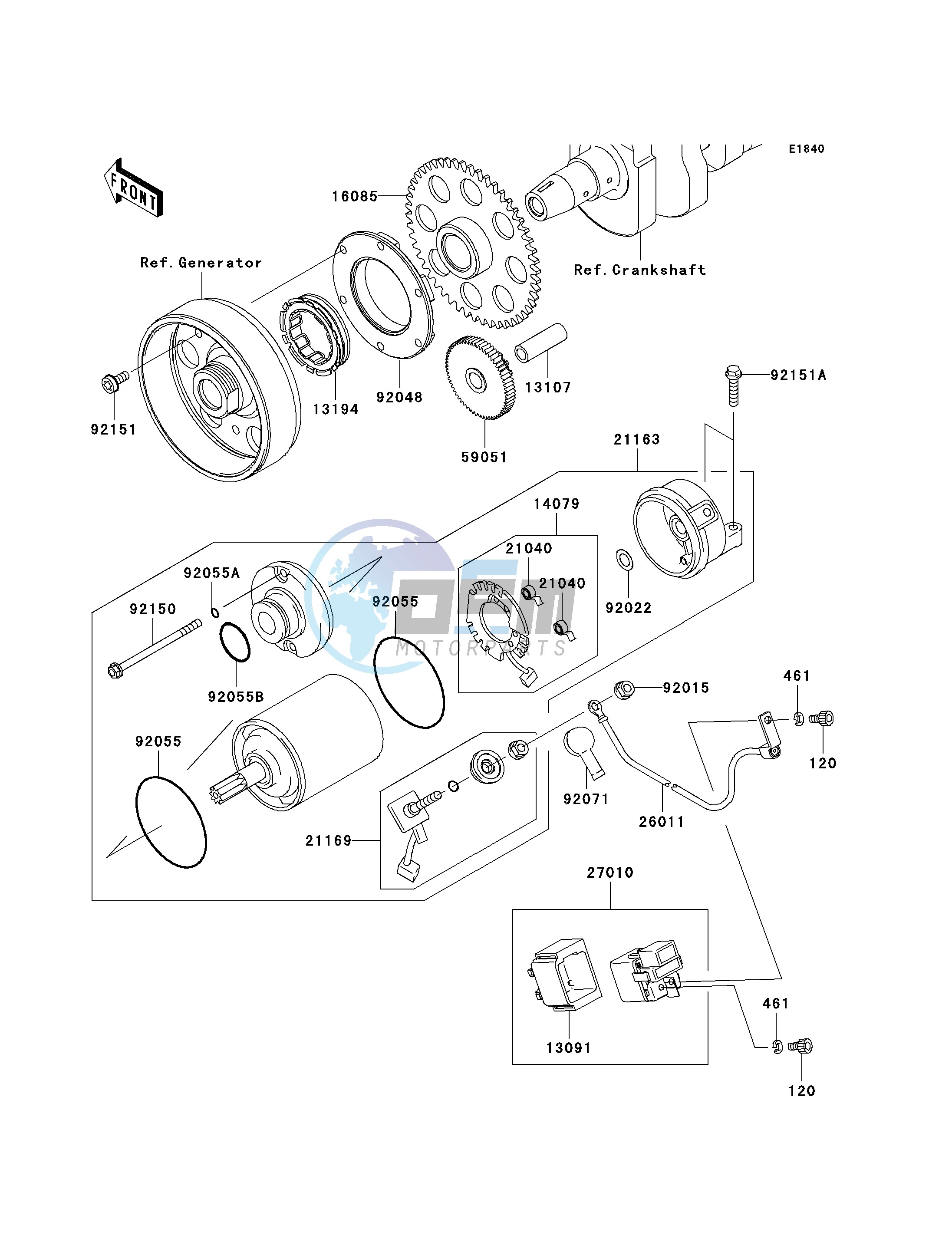 STARTER MOTOR