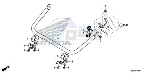 TRX500FA5G TRX500FA Europe Direct - (ED) drawing STABILIZER