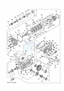 YFM700FWB YFM7NKDXK (B6K7) drawing DRIVE SHAFT